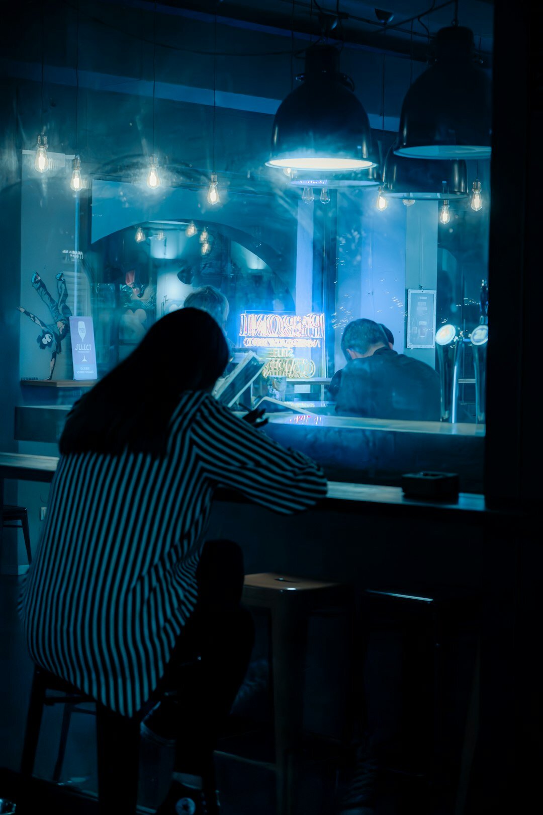 detective investigating scene