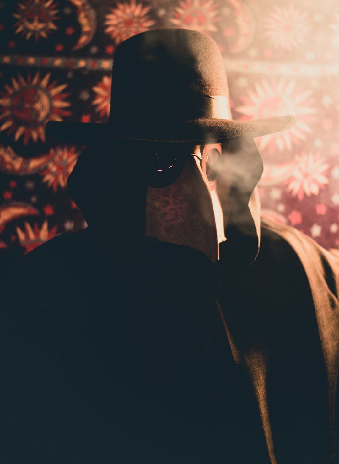 detective examining clues